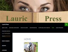 Tablet Screenshot of lauricpress.com